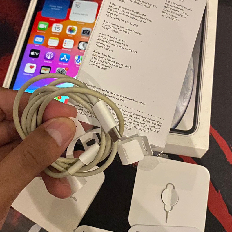 ibox kabel charger type c to lightning iphone xr copotan 11 13 12 14 pro max
