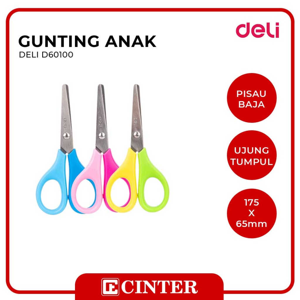 

DELI - Gunting Scissor Dual Color D60100