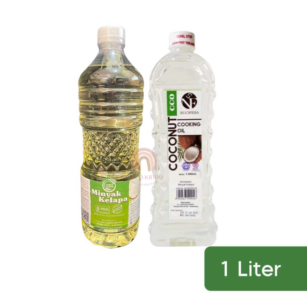 

NUCIFERA Lingkar Organik Minyak Kelapa 1 Liter Coconut Oil MPASI