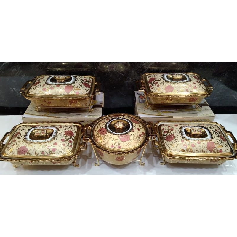 Basi/Prasmanan Keramik Nakami 4+1 NK-RF15/GP2112P