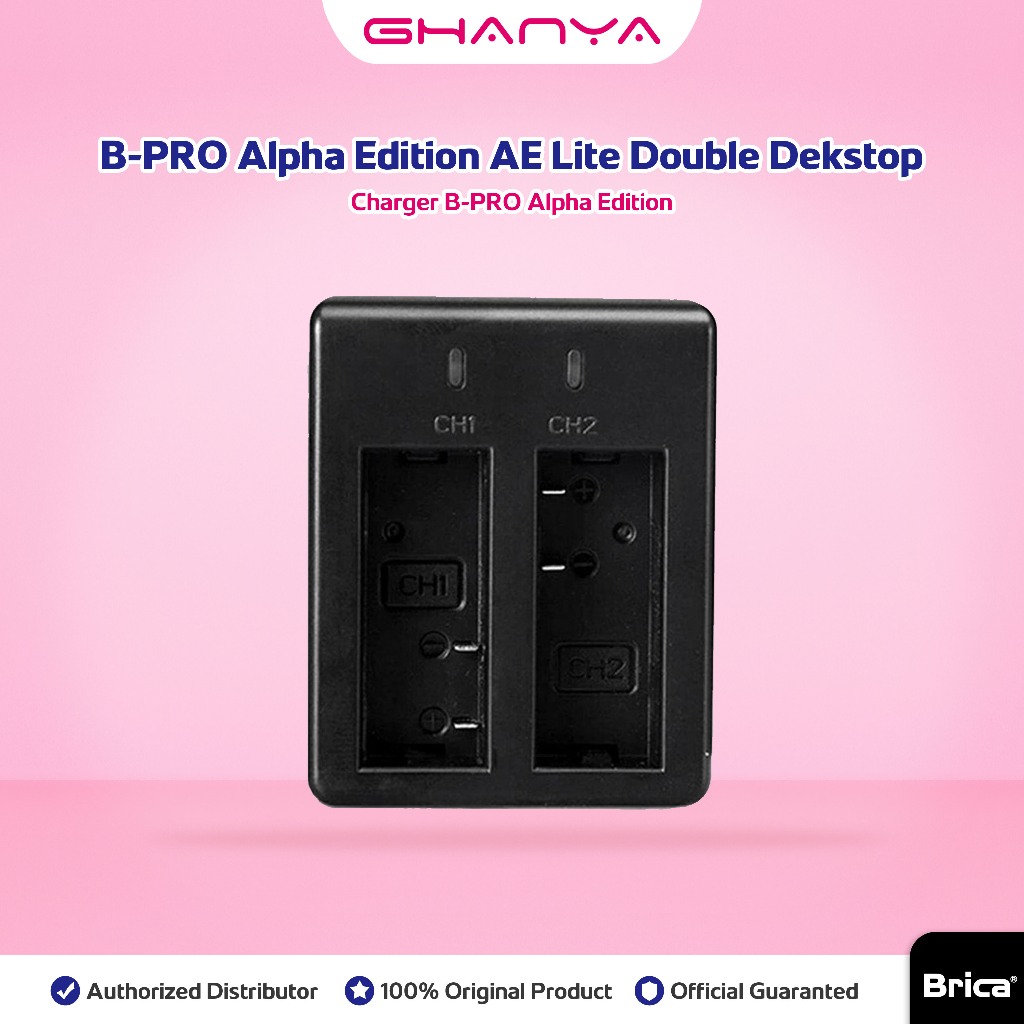 BRICA DESKTOP CHARGER BATERAI B-PRO 5 ALPHA EDITION MARK II IIS AE1 AE2 AE2S AE3S LITE BASIC ORIGINA