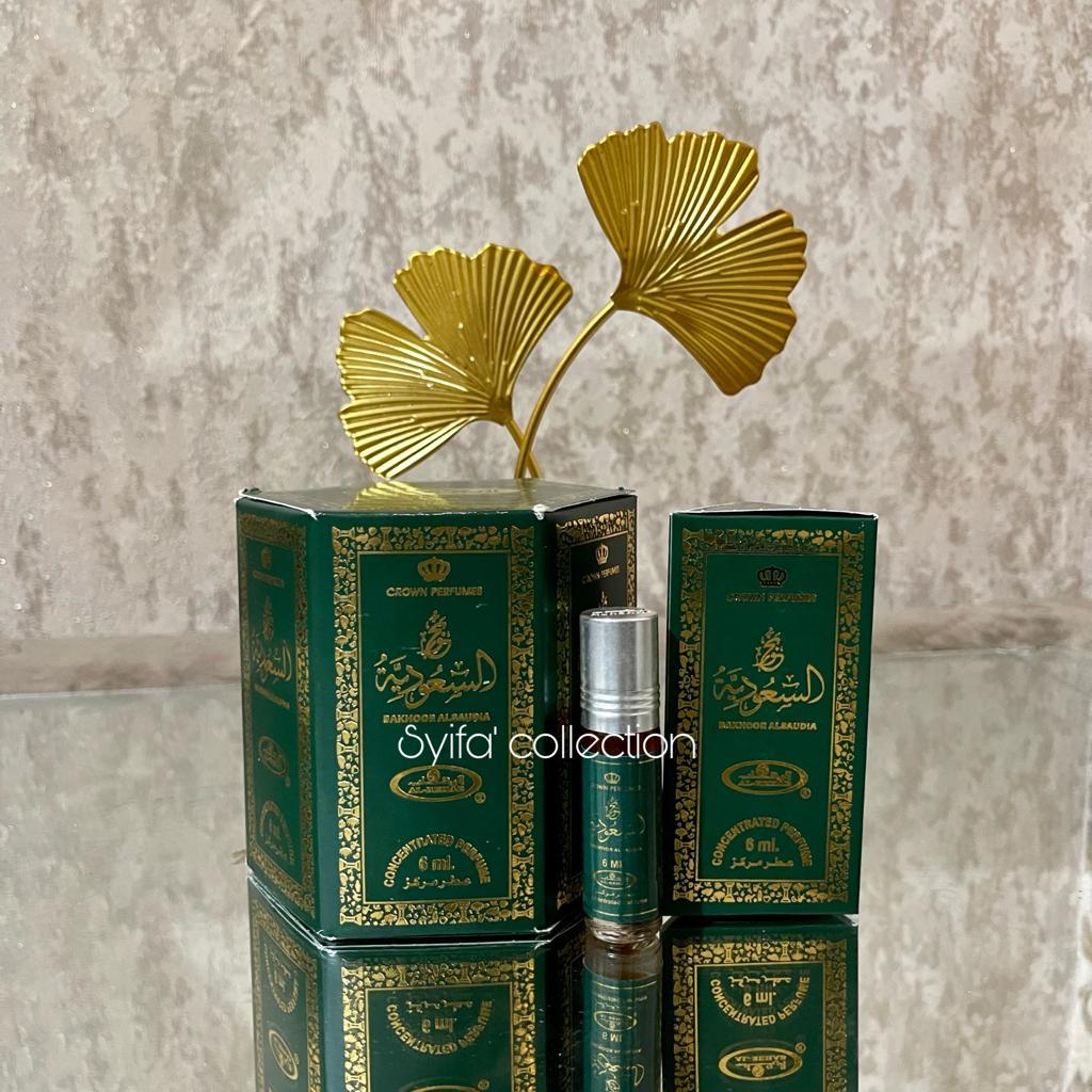 Parfum Al Rehab SAAT SAFA 6ml 6pc / 1 box. Minyak Wangi Alrehab Original