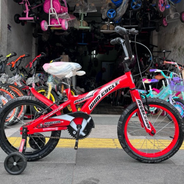 Sepeda Anak BMX 16 Inch Wimcycle Aggressor (Original Wimcycle) Free Bel