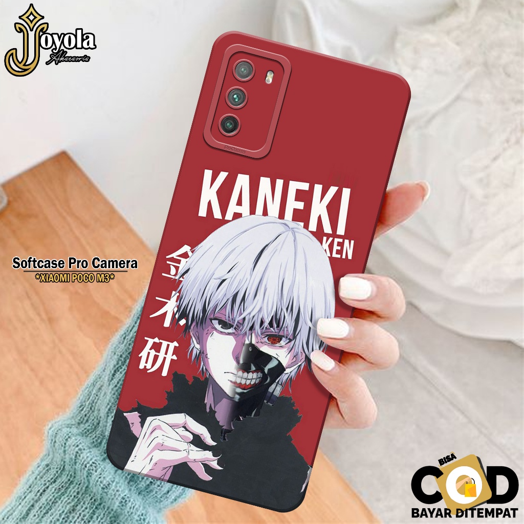JOYOLA Case XIAOMI POCO M3 - Fahion Case Anime - Softcase XIAOMI POCO M3 - Pro Camera - Casing XIAOM