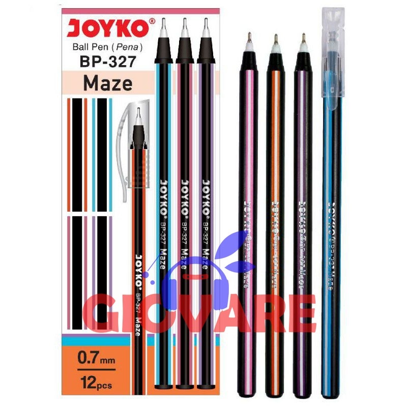 

Pulpen Joyko Maze 0.7mm BP-327 1 PCS | PENA JOYKO LILIN