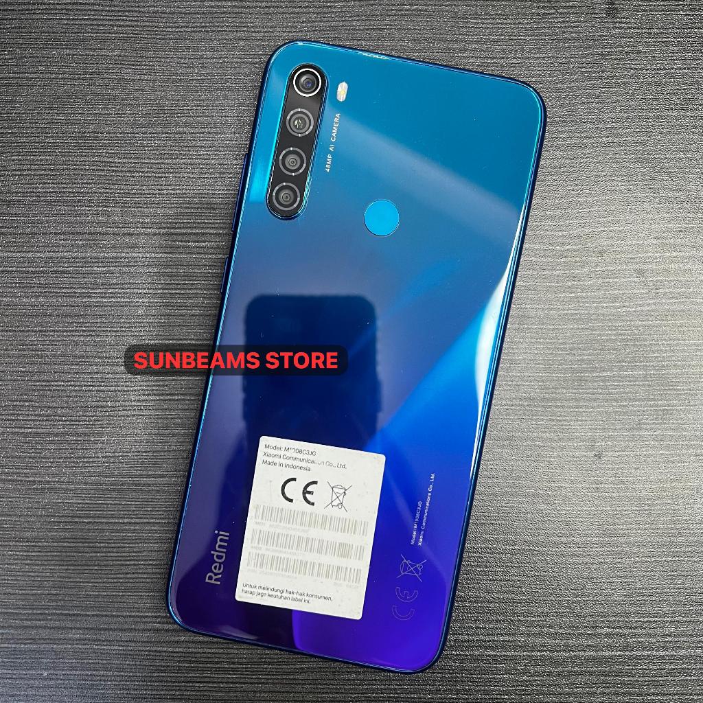 Redmi Note 8 4/64 Second Batangan Bekas Resmi