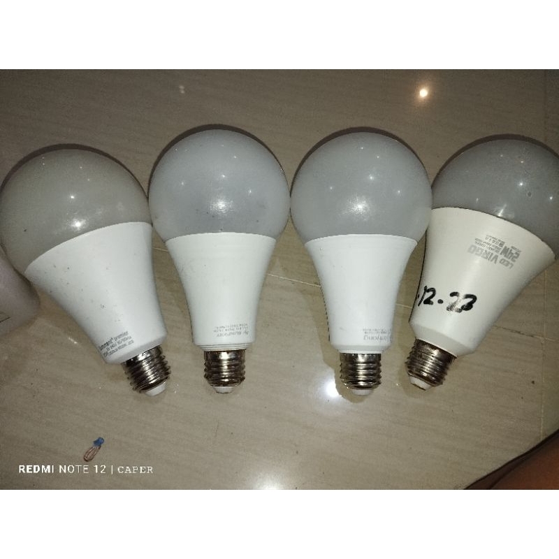 led 20,21,23 watt ke atas off/mati non Philip