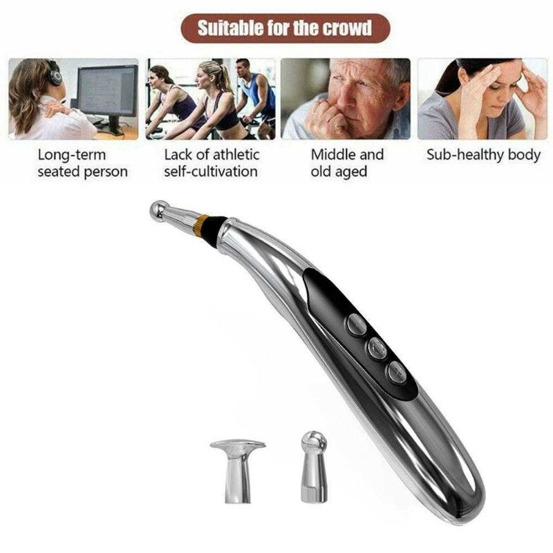 pena meridian akupuntur elektrik terapi pijat refleksi USB