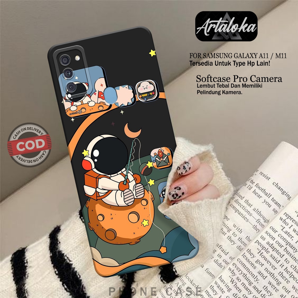 Softcase Hp Samsung Galaxy A11/M11 Fashion Case Astronod Case Samsung Galaxy A11/M11 Terbaru Silikon