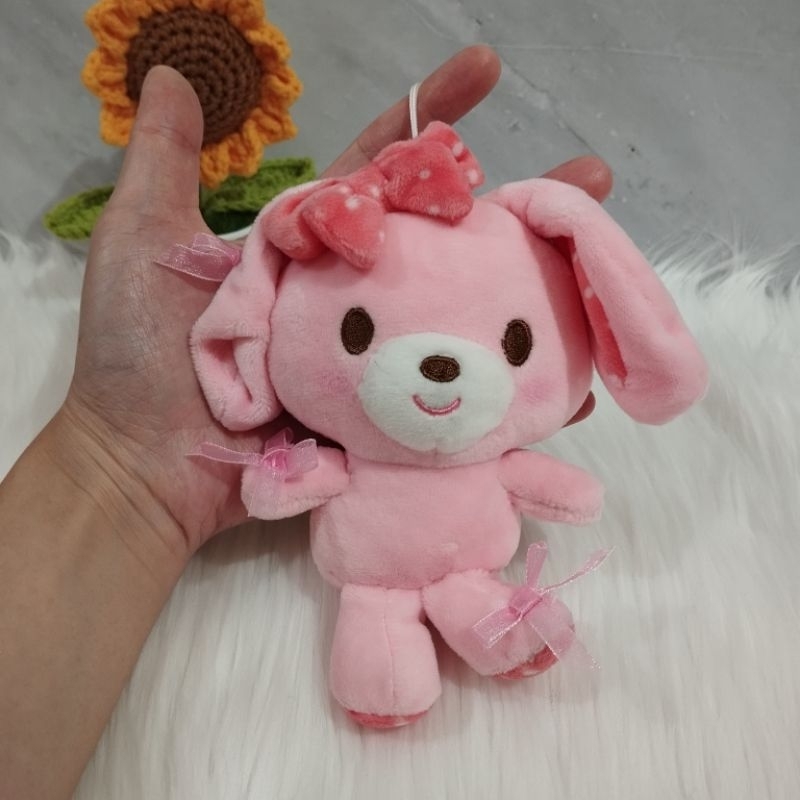 Boneka Gantungan Kunci Ganci Bonbonribbon Pink Sanrio