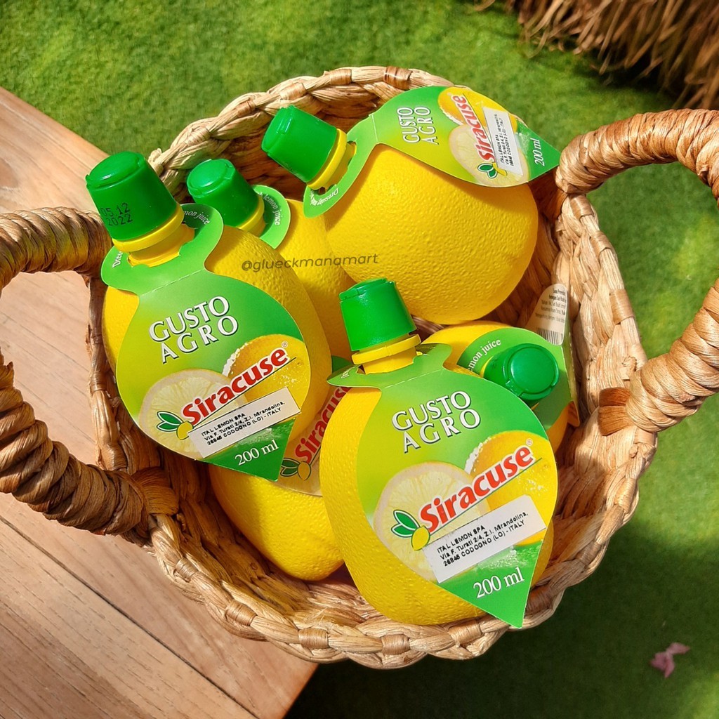 

[oddsolshop] pekanbaru/Siracuse Lemon Juice Concentrate 200ML Jus Buah Lemon