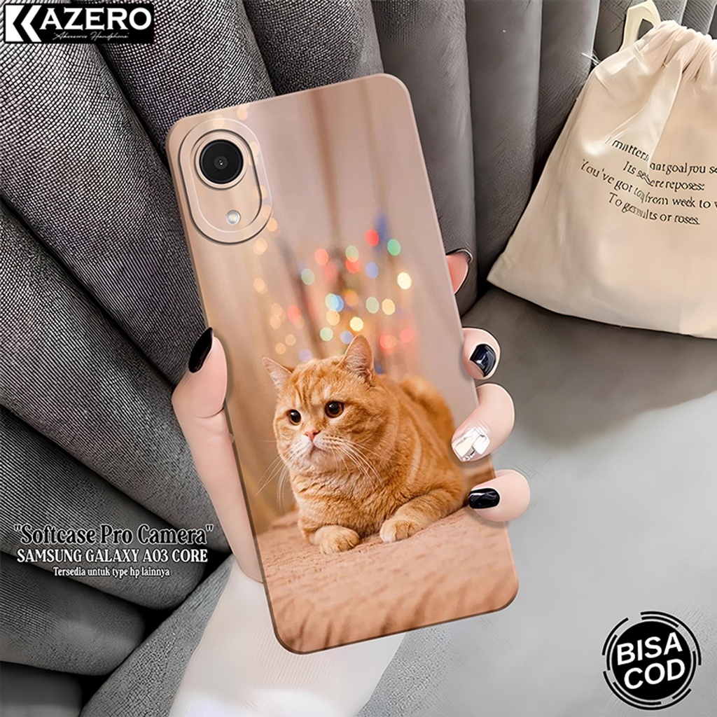 Kesing Hp Samsung Galaxy A03 Core Case Kucing - Case Samsung Samsung A03 Core - Casing Samsung A03 C