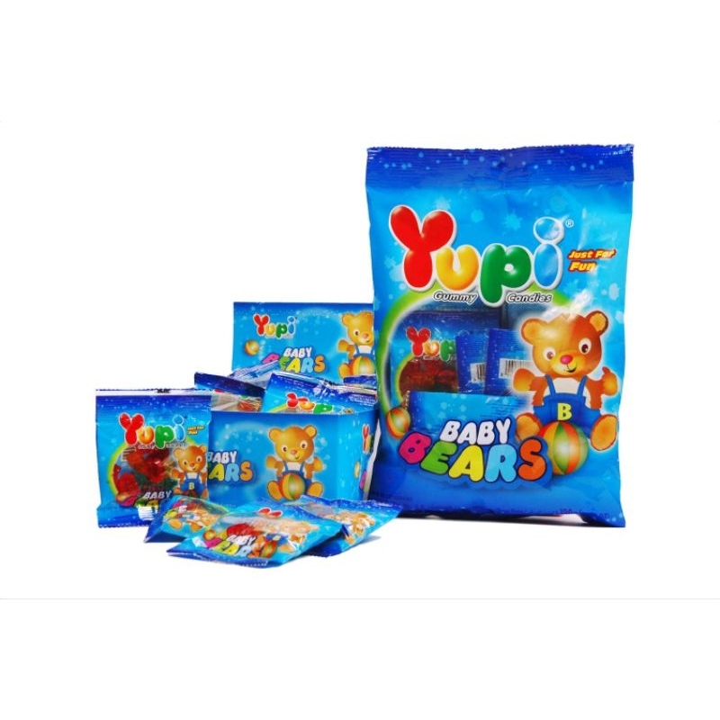 

Yupi Candy Gummy Baby Bears Box (Isi 24)