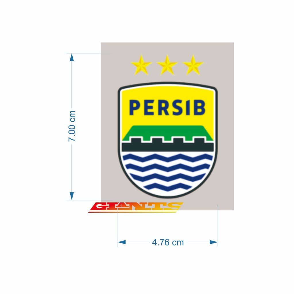 

Sablon Setrika DTF logo PERSIB BANDUNG bintang tiga Premium dan tahan lama
