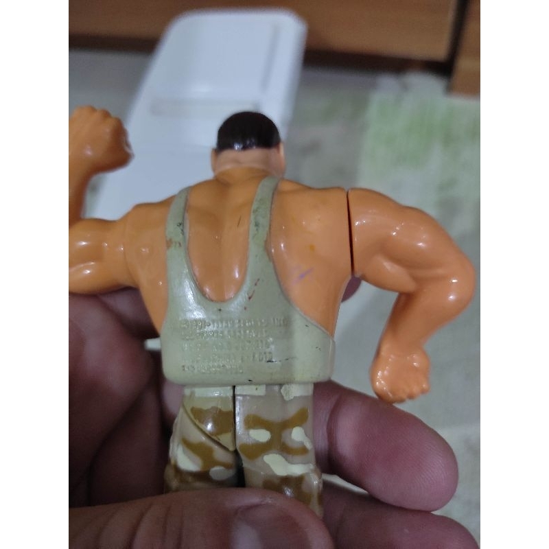 figure action wwf vintage the bushwhacker luke