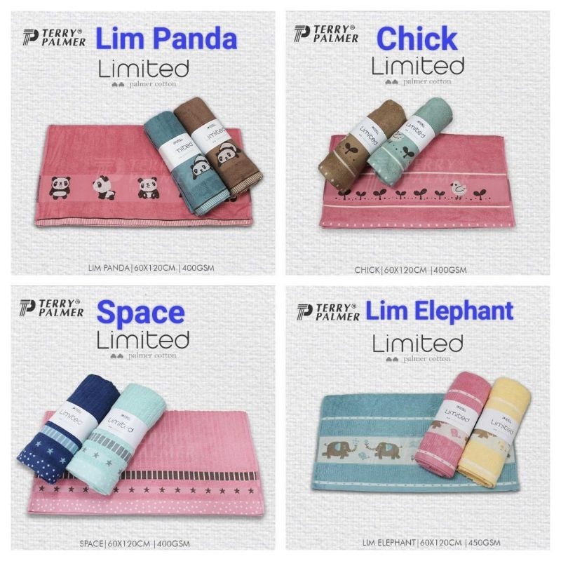 Handuk Anak Terry Palmer Limited 60x120
