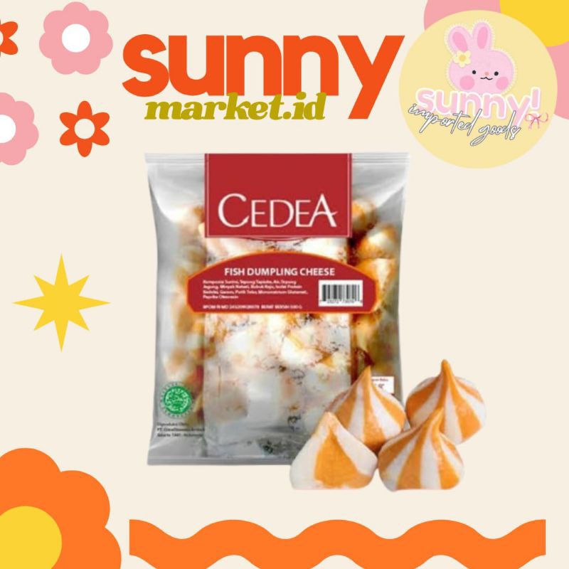

SUNNYMARKET - CEDEA FISH DUMPLING CHEESE KEJU 500 GR