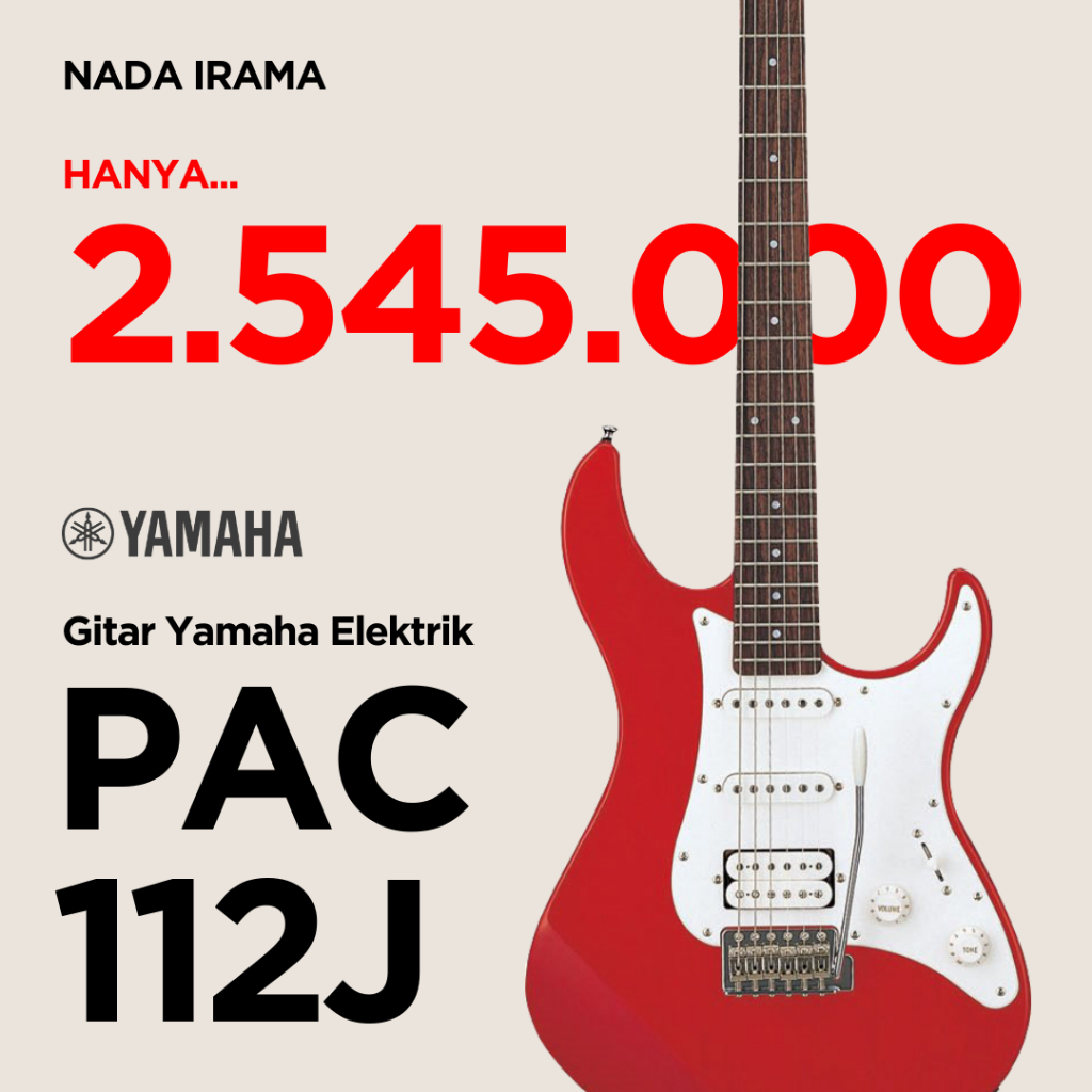 Yamaha PAC112J / Pacifica112J Gitar Elektrik Pacifica