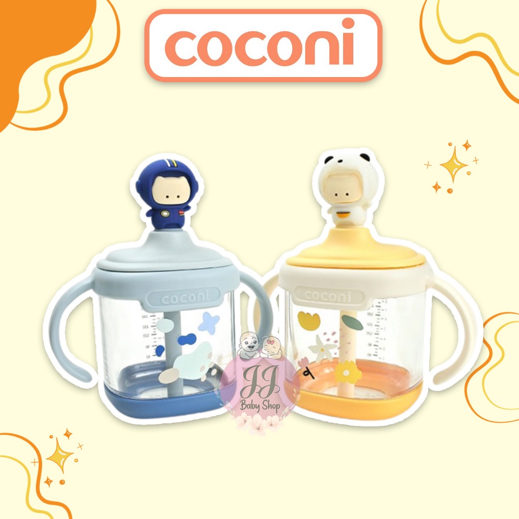 Coconi Sip’ n Grow Tumbler 260ml | Sippy Cup | Gelas Susu Anak Sedotan
