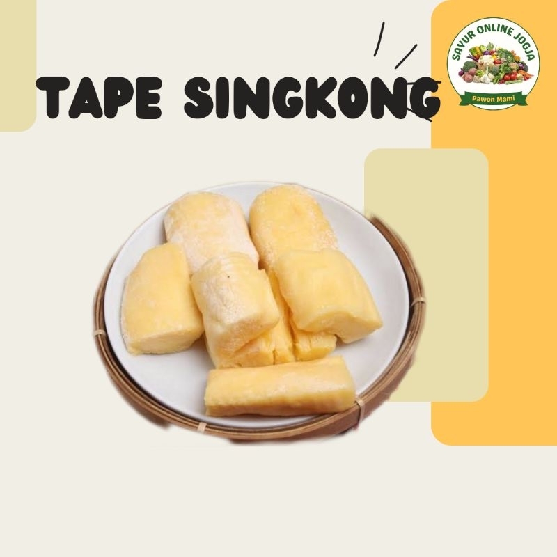 

Tape singkong per bungkus - PAWON MAMI SAYUR ONLINE JOGJA