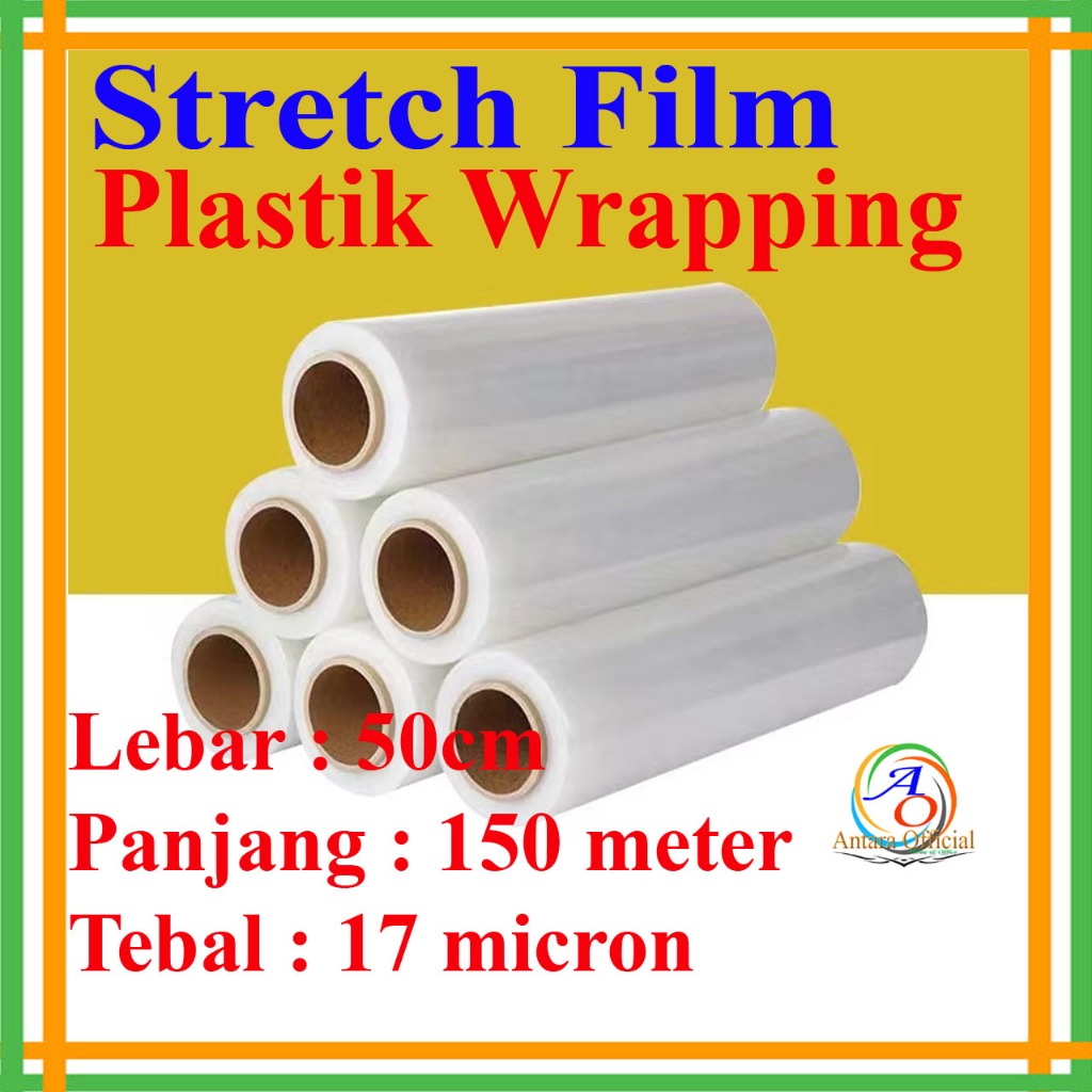 

Stretch Film 50x150m Plastik Wrapping Meter