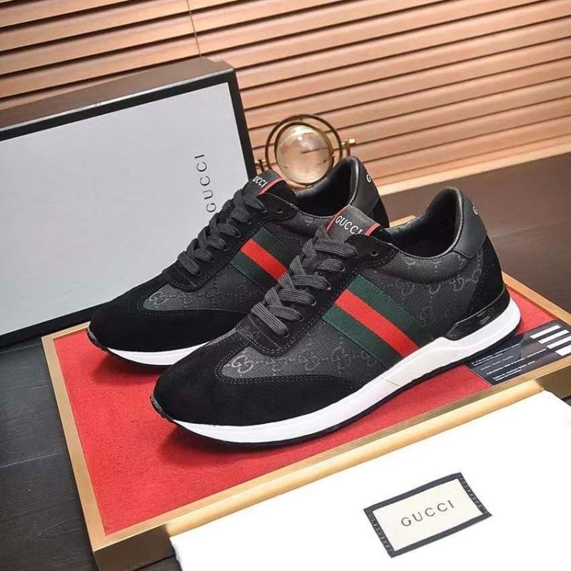 SEPATU SNEAKERS PRIA GUCCI IMPORT BRANDED