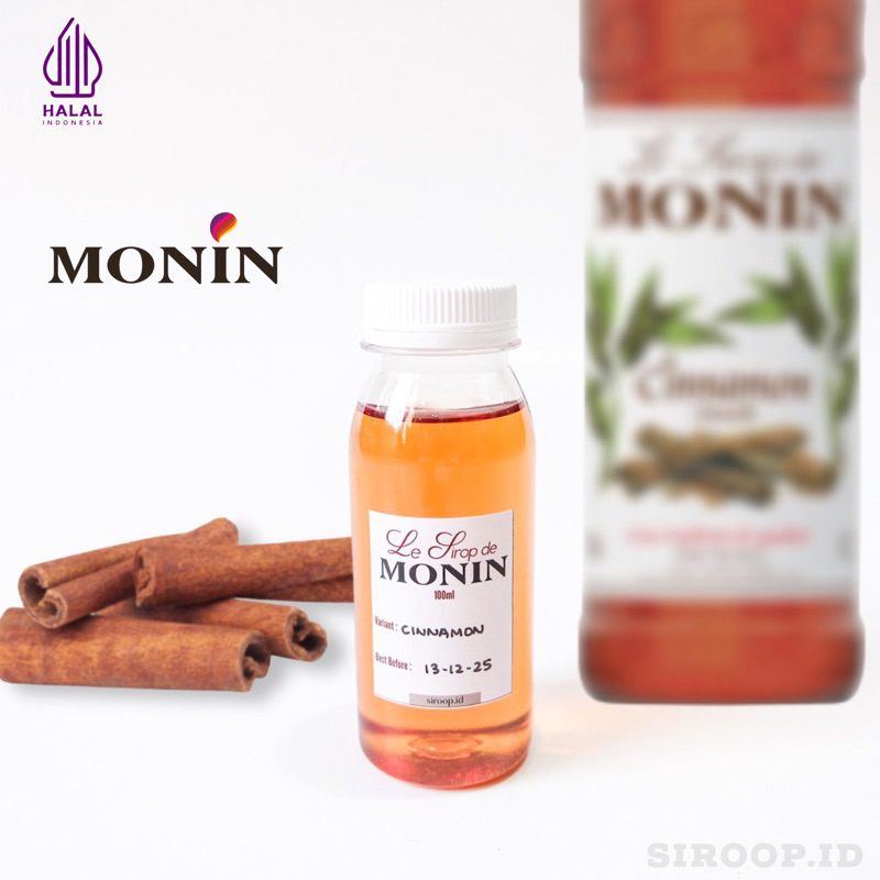 

Repack Monin Syrup Cinnamon (30ml,75ml,100ml)