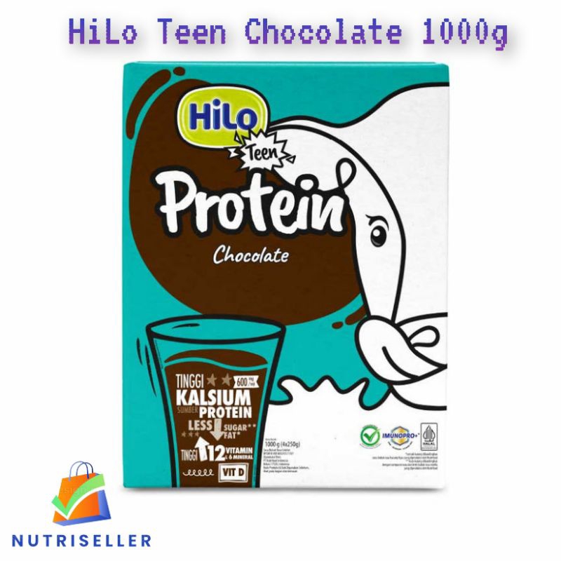 

PROMO... HILO TEEN CHOCOLATE 1000GR /750 gr /500gr -SUSU TINGGI KALSIUM NO 1 - UNTUK USIA REMAJA 13-19 TAHUN