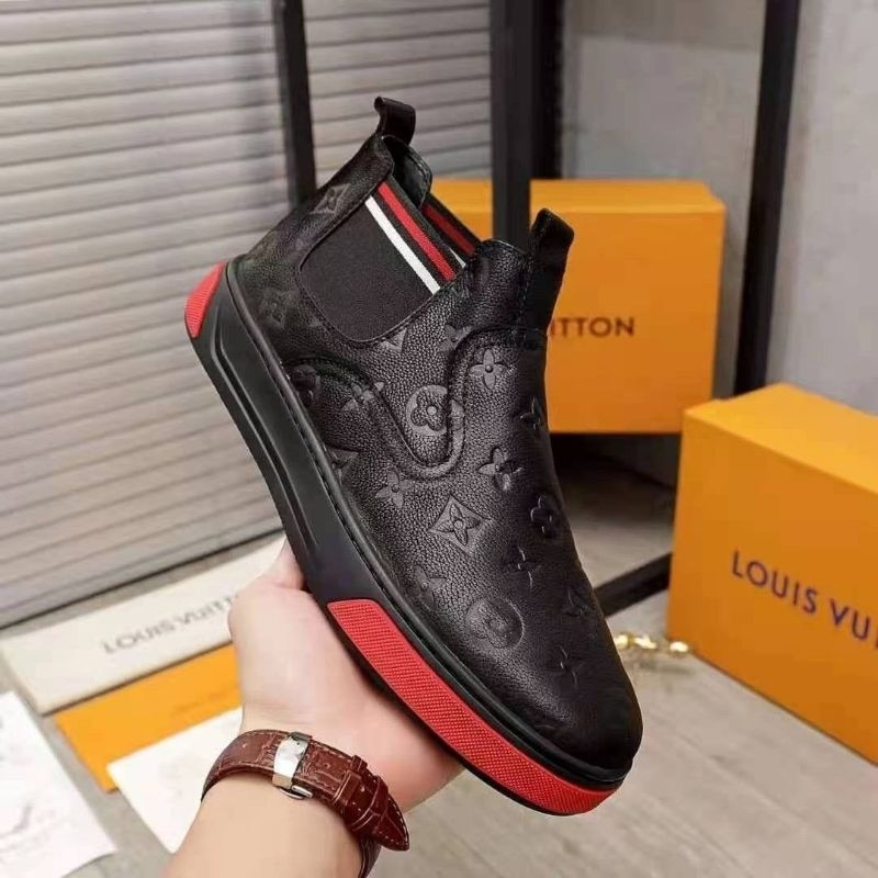 SEPATU SNEAKERS PRIA LV IMPORT BRANDED