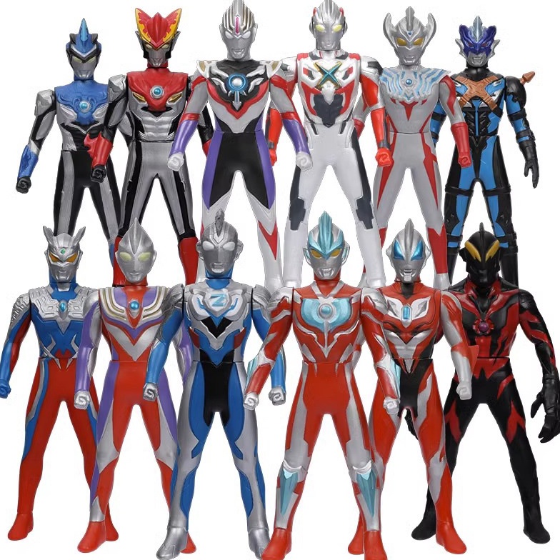 Max Sale Mainan Ultraman Bahan Karet 23CM Action Figure