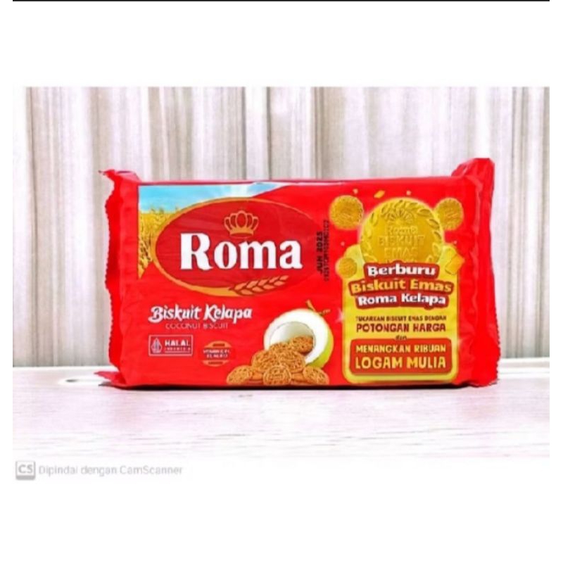 

BISKUIT ROMA KELAPA KEMASAN BARU HUJAN EMAS 300gr