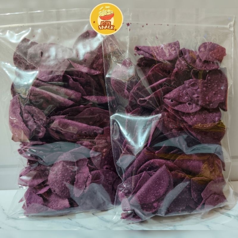 

KERIPIK UBI UNGU 220GR/UBI UNGU/SNACK KILOAN