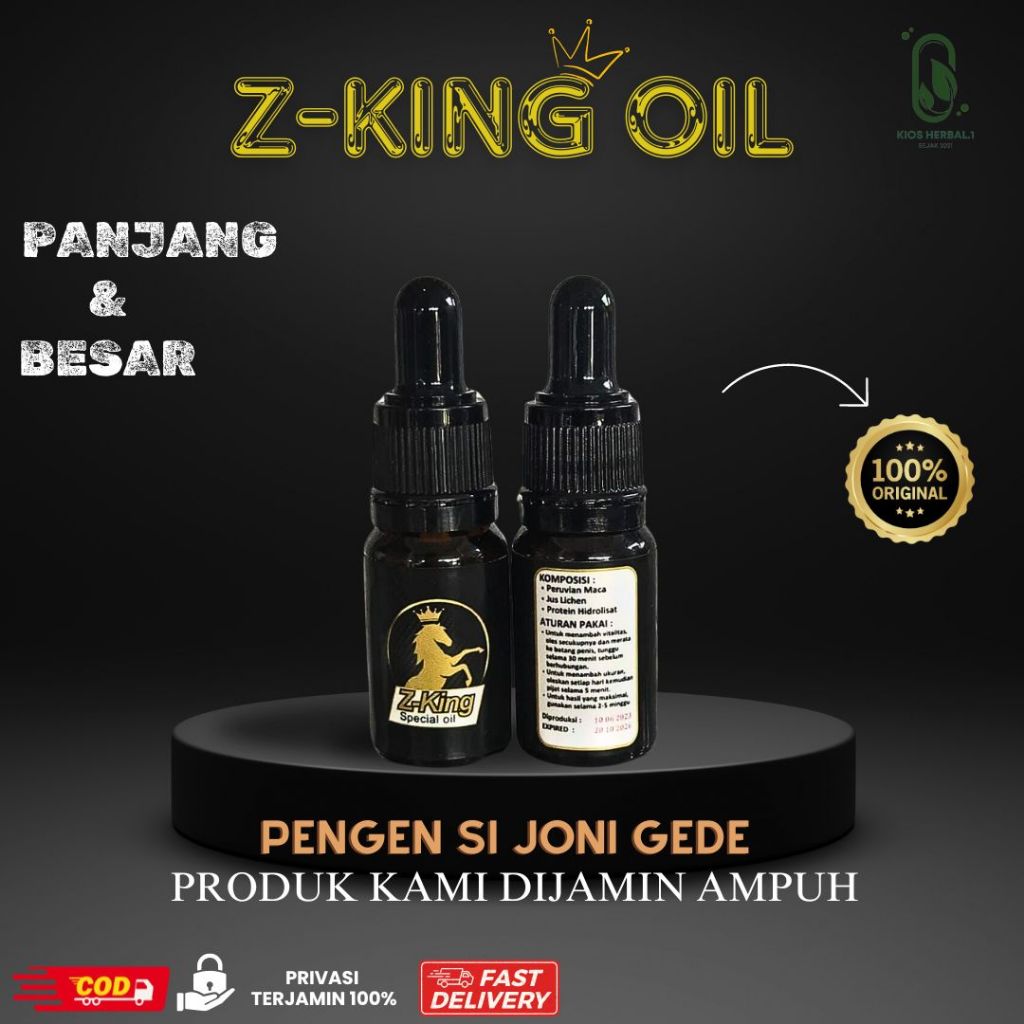 ZKing Special Oil (Minyak Oles) Original TERMURAH
