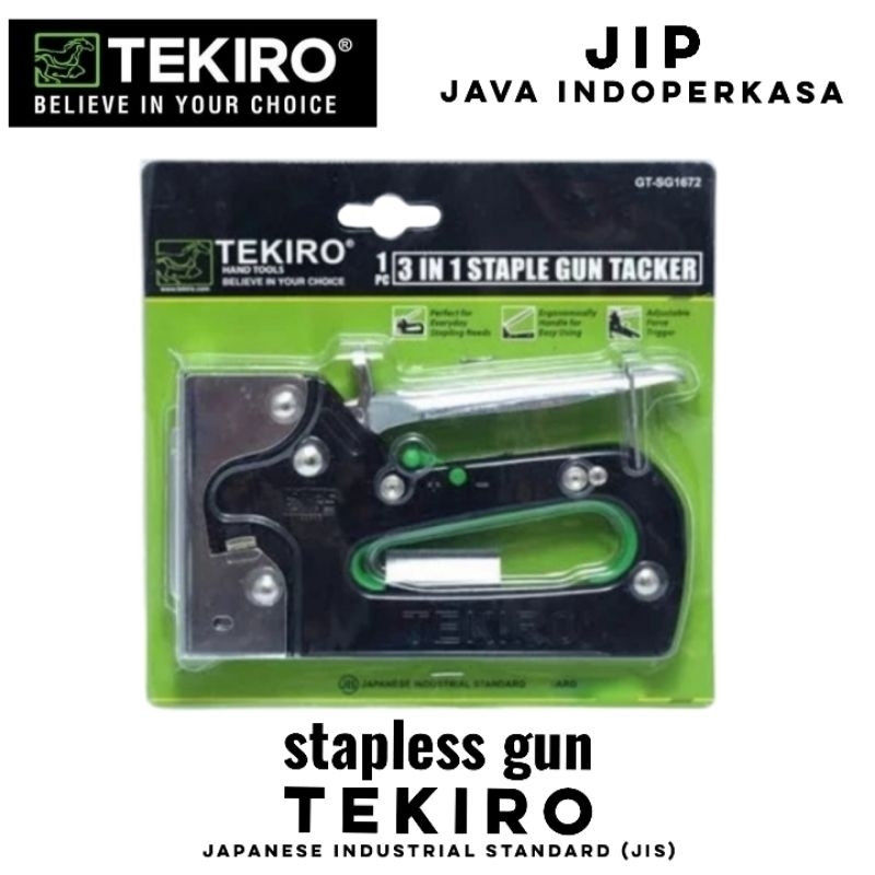 TEKIRO GT-SG1672 staples untuk ukuran 6 - 14 mm / alat tembak staples jok motor