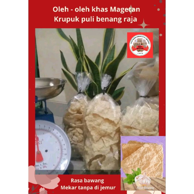 

Krupuk puli/nasi/gendar mateng 50 gr