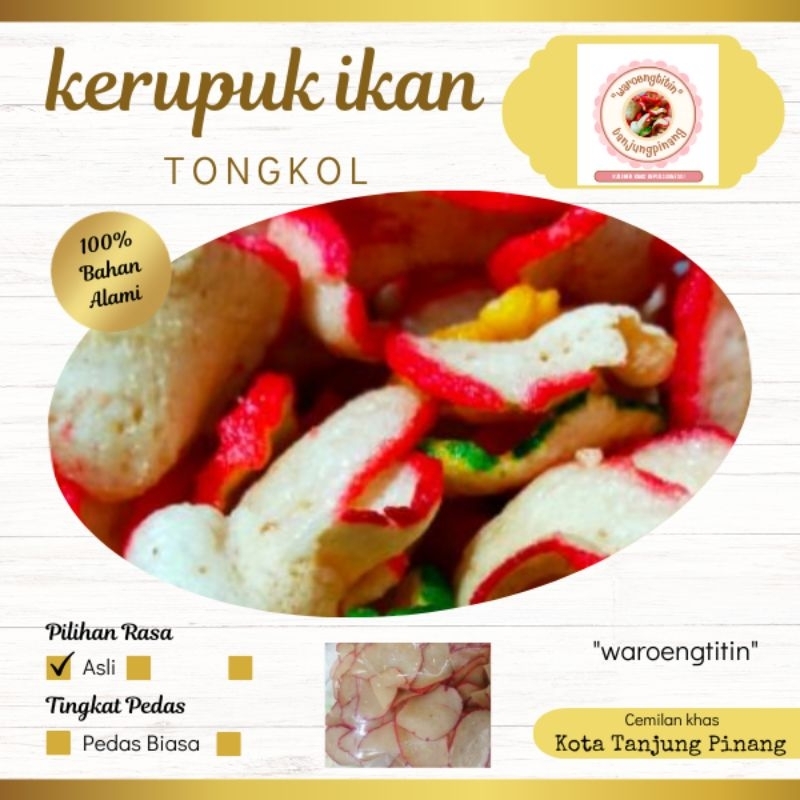 

kerupuk ikan tongkol(1000gr)