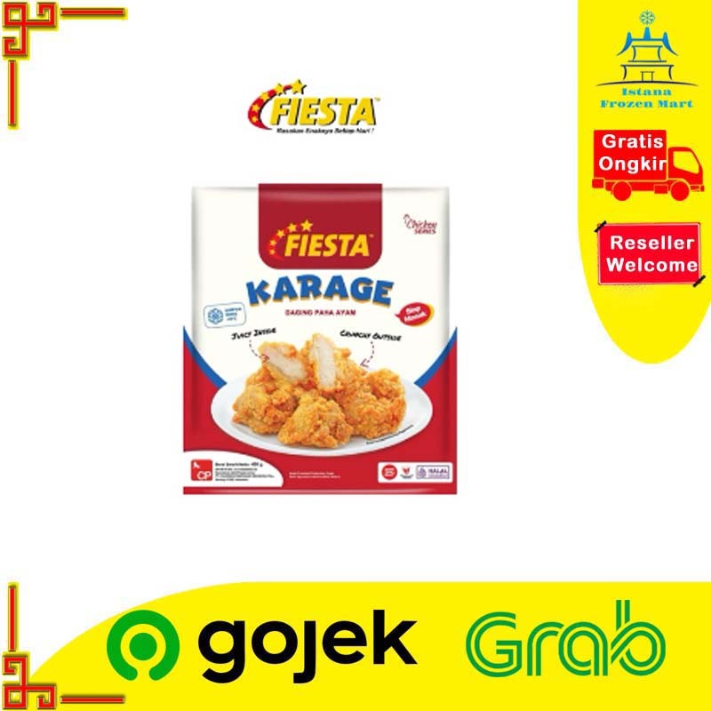 

Chicken Karage Daging Paha Ayam 400 Gram - FIESTA