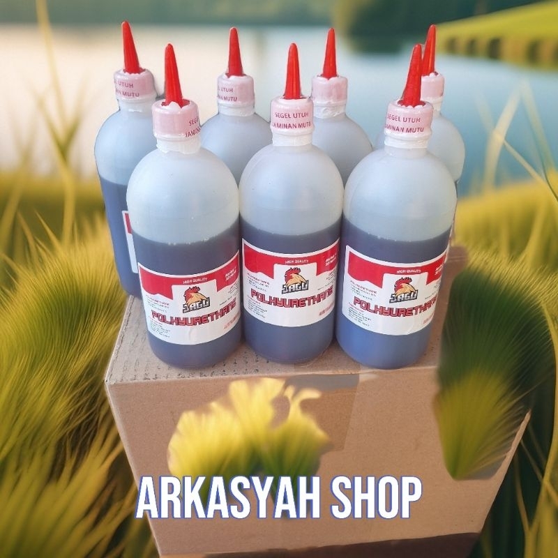 LEM PU JAGO 500GRAM 7 BOTOL (LEM CROT LEM MADU LEM BUSA LEM KAYU)