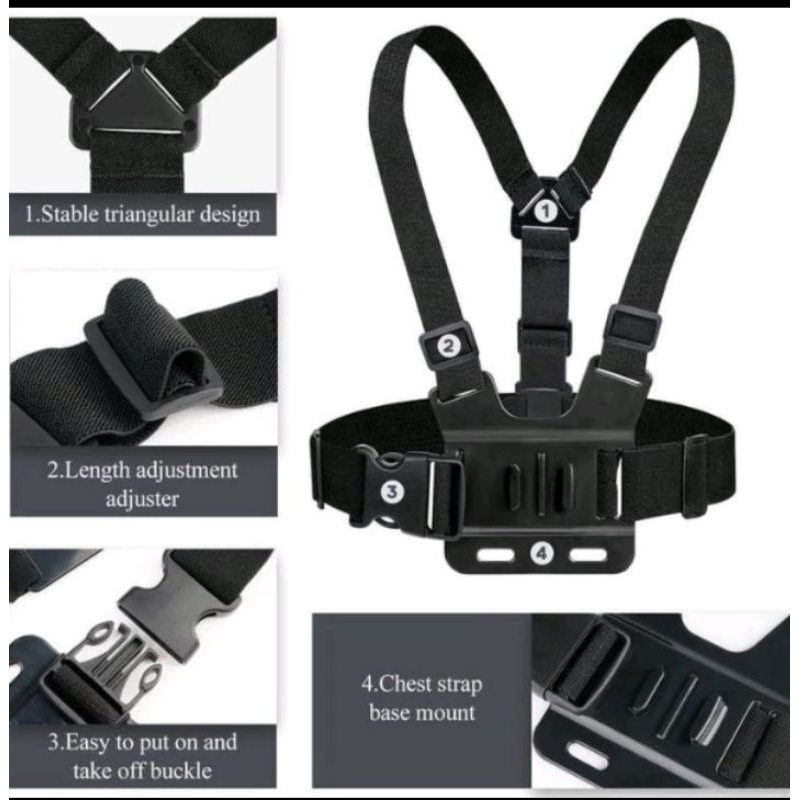HP HOLDER CHEST STRAP/tempat kamera didada