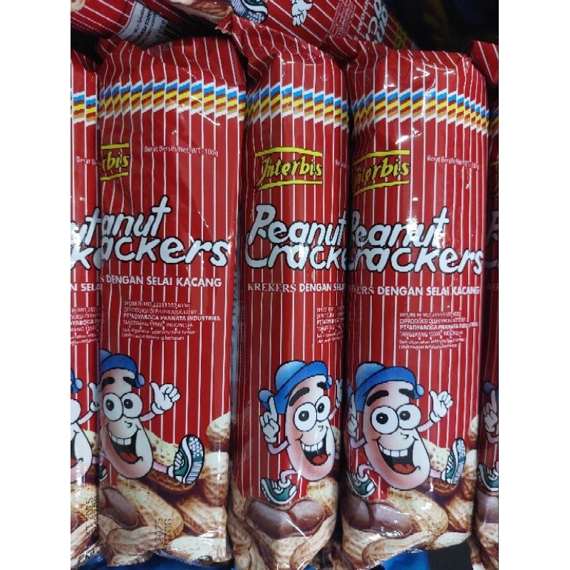 

KZ - interbis peanut krackers biskuit dengan selai kacang 100g