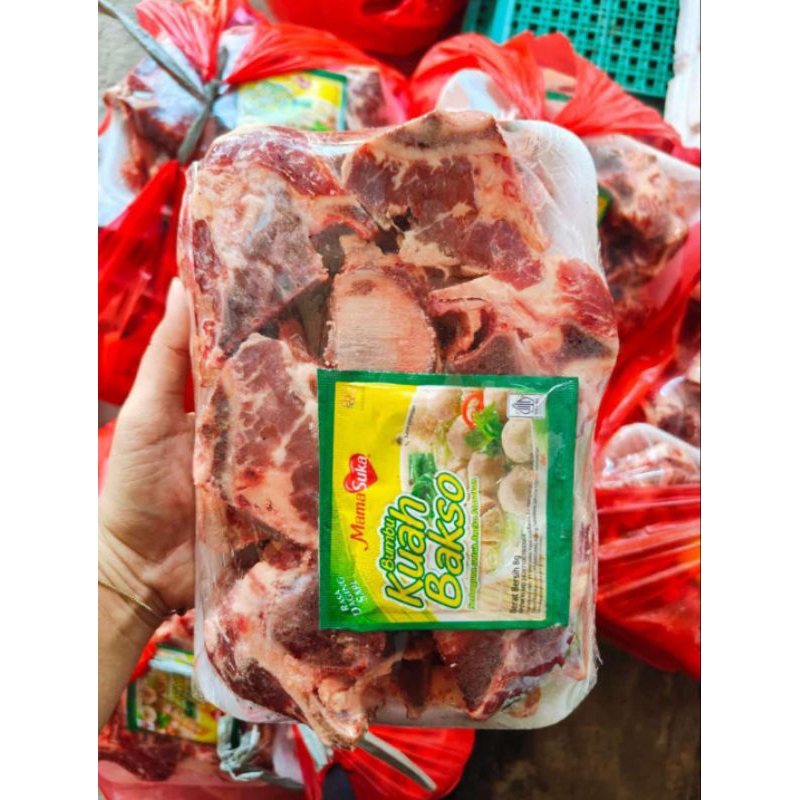 

Iga Gondrong Premium 1kg + bumbu kuah