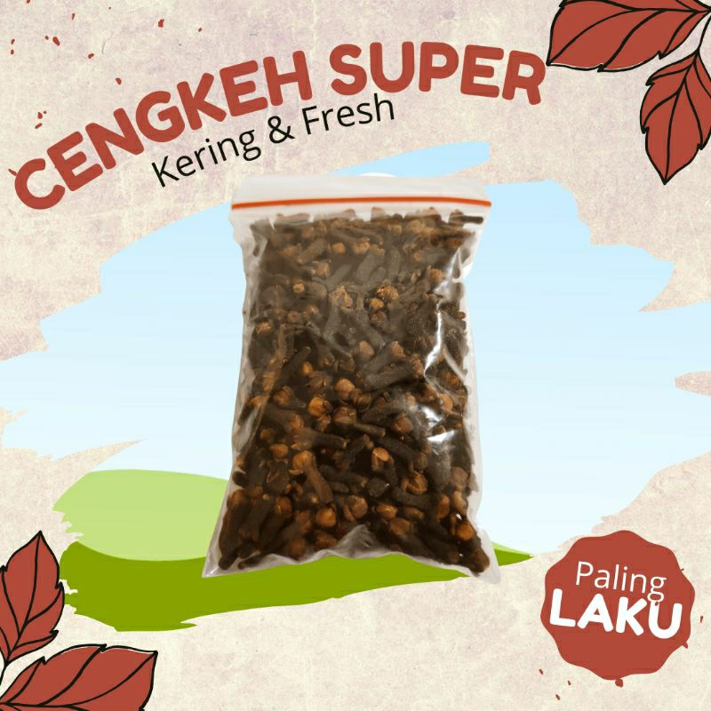 

JSR Herbal Cengkeh 100gr Kering Super ECER Grosir