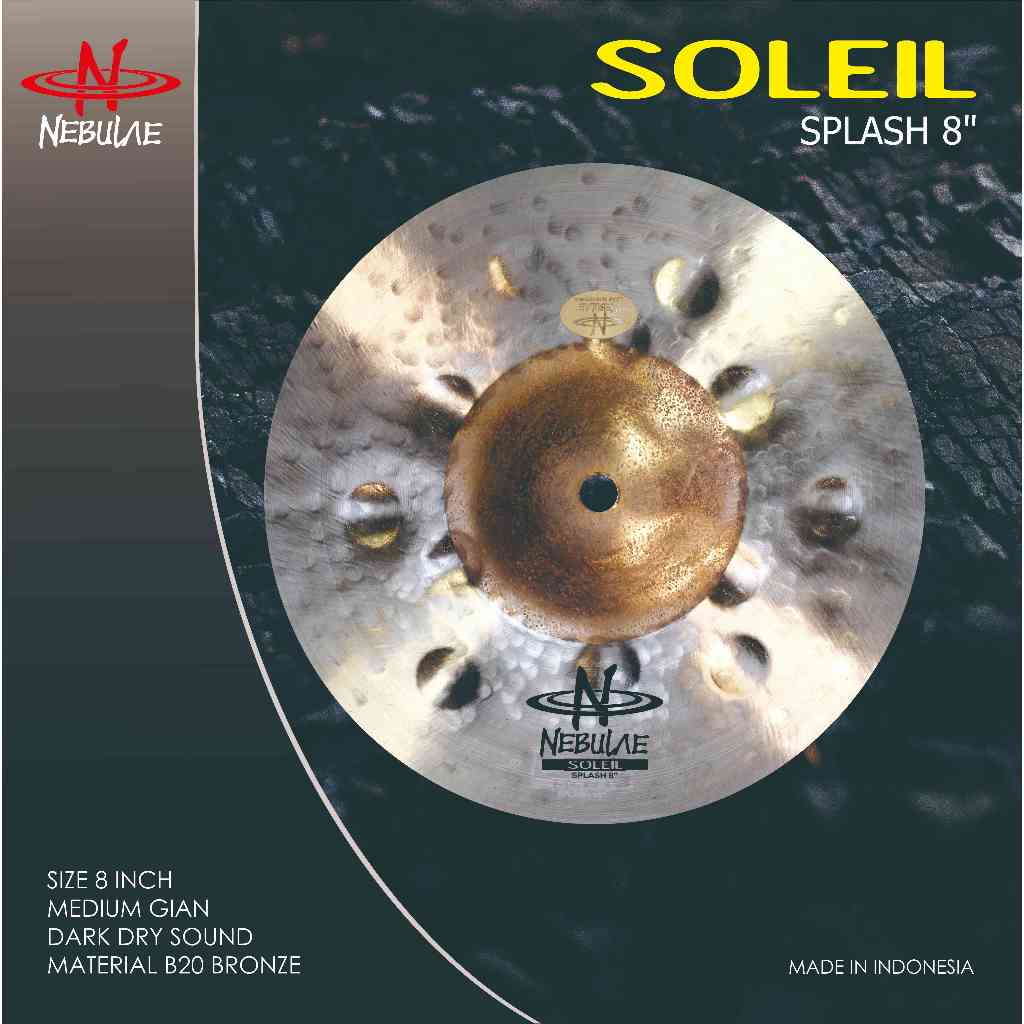 Cymbal Nebulae Soleil Splash 8"
