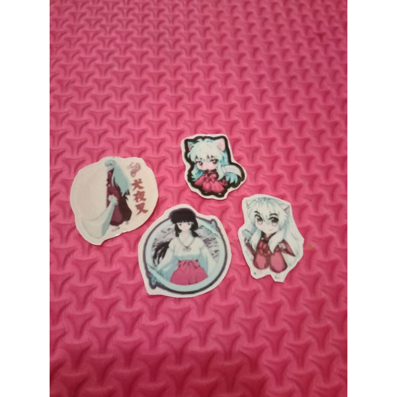 

isi 4pcs stiker anime Inuyasha