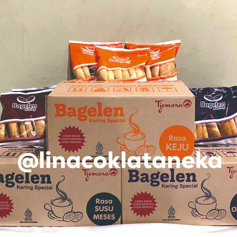 

ROTI BAGELEN 1 (satu) dus isi 10pack x 60gr