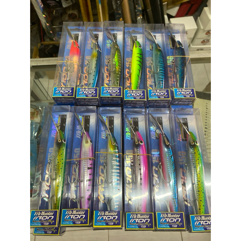 Lure Minnow Pro Hunter Iron Magnum Floating Trolling