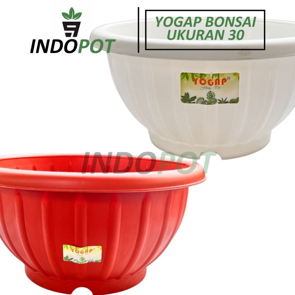Pot Bonsai Yogap 30 Pot Jumbo Bonsai Motif Mangkok Elegant Aestetic Unik