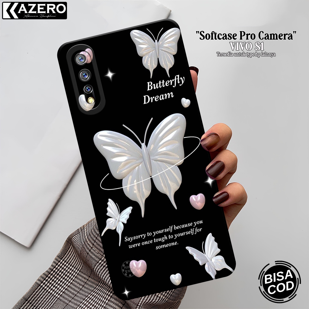 Silikon Vivo S1 - Fashion Case  Aesthetic - Softcase Vivo S1 - Case Vivo S1 - Kesing Vivo S1- Akseso