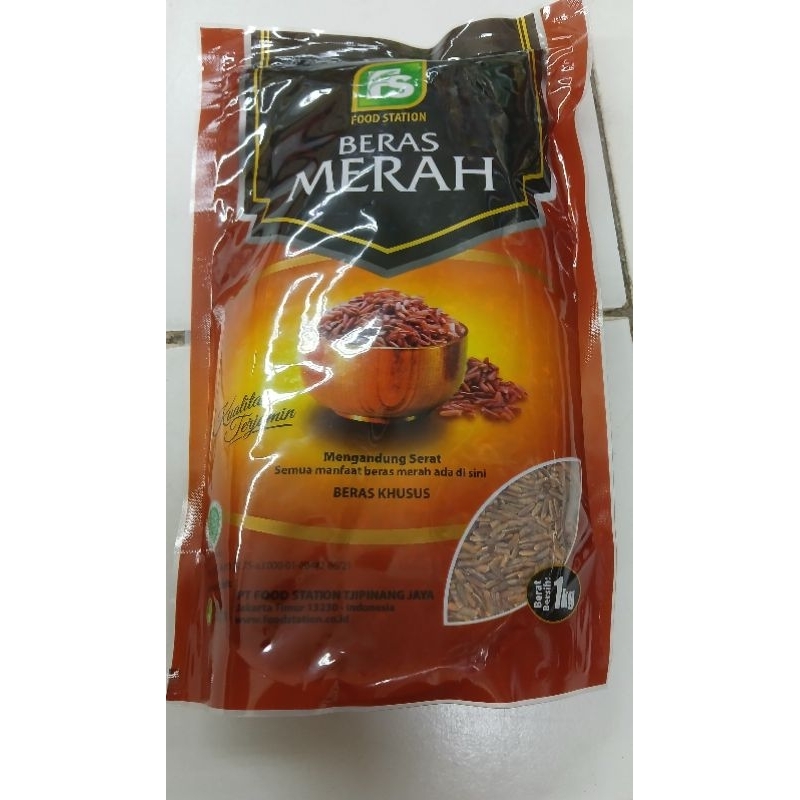 

Beras Merah FS Food Station Red Rice 1 Kg - HM