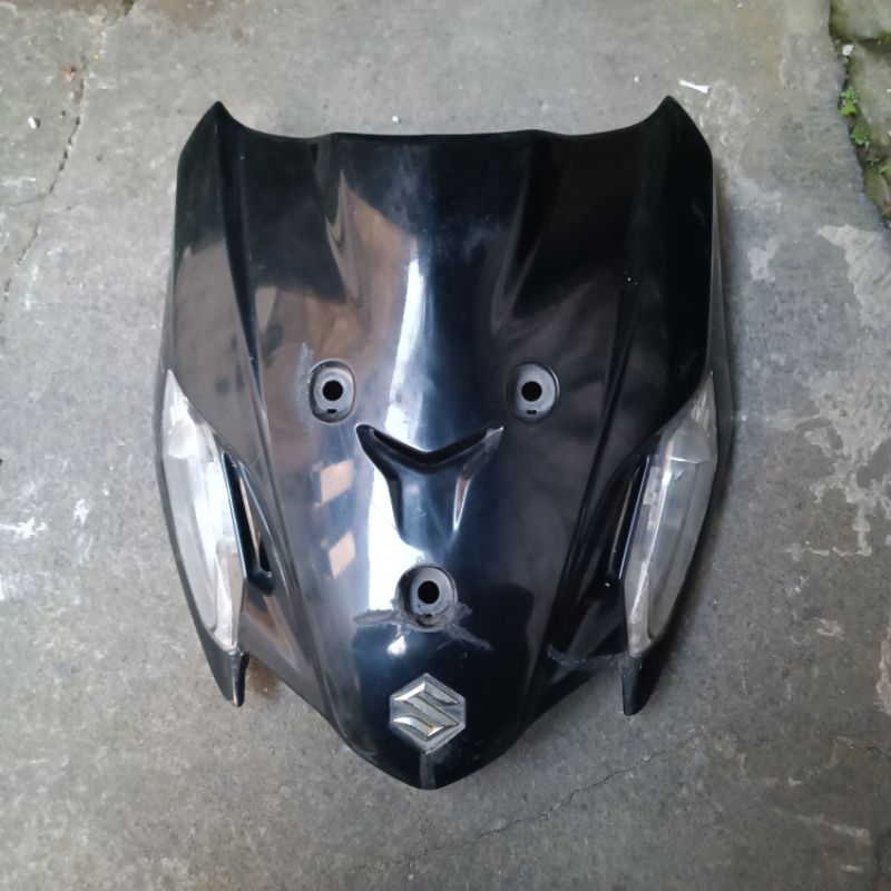 cover frame head panel dasi dada depan suzuki smash titan original copotan